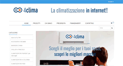 Desktop Screenshot of 4clima.com